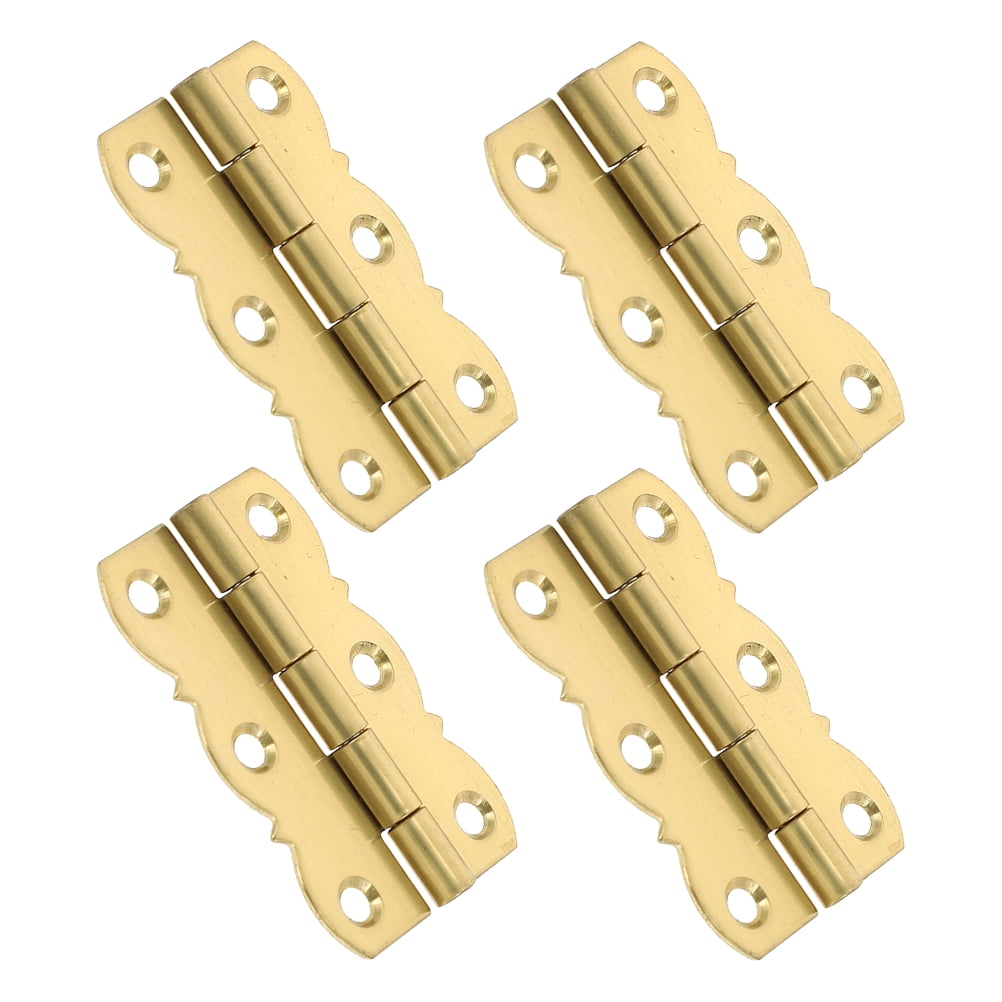 4 Pcs Piano Hinge Bookshelf Folding Butt Hinges Door Hinges for Window