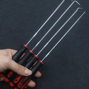 4 Pcs Pick and Hook Set Precision Automotive Mechanic Picks Tools Set for Car Oil Seal Hooks Puller Remover Tools