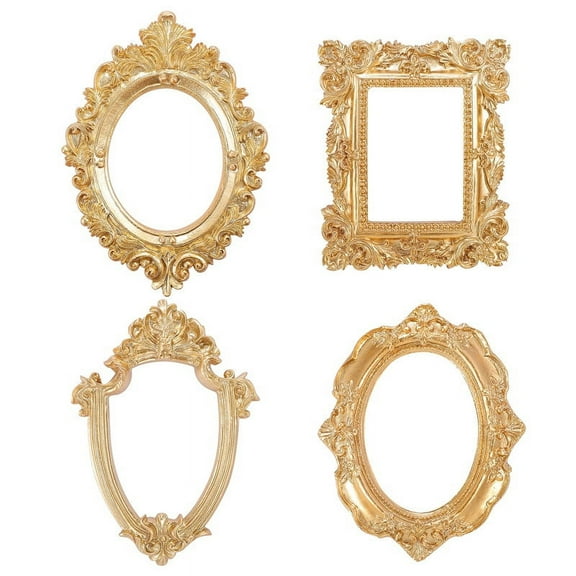 4 Pcs Picture Frame Antique Wall Hanging