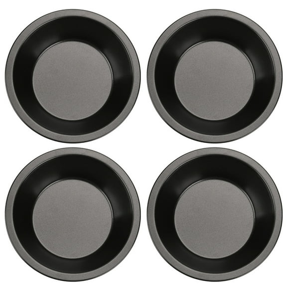 4 Pcs Pie Plate Baking Supply Wear-resistant Pizza Mini Cake Loaf Pans Non Stick Metal Toast Molds