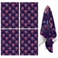 thumbnail image 1 of 4 Pcs Pioneer Flower Floral Print Pattern Funny Kitchen Towels, Microfiber Dish Towels, Kitchen Tea Towels Set 18" X 26", 1 of 5