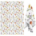 thumbnail image 1 of 4 Pcs Pioneer Flower Floral Print Pattern Funny Kitchen Towels, Microfiber Dish Towels, Kitchen Tea Towels Set 18" X 26", 1 of 6