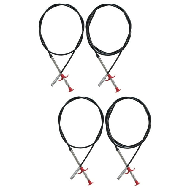 4 Pcs Pipe Picker Hose Pipe Dredge Claw Drain Clog Remover Flexible ...