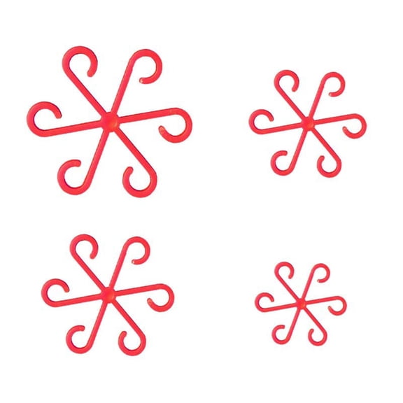 4 Pcs Stem Support Reusable Growth Accessories, Different Sizes Climbing Stakes for Indoor to Decorative