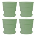 thumbnail image 1 of 4 Pcs Plastic Flower Pots Breathable Thickened Potted Plants, 1 of 3