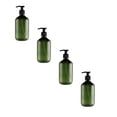 thumbnail image 1 of 4 Pcs Plastic Soap Dispenser, Empty Refillable Lotion Pump Dispenser Shampoo Bottles Containers with Pump Multipurpose for Cosmetic Kitchen Bathroom 500ml, 1 of 9