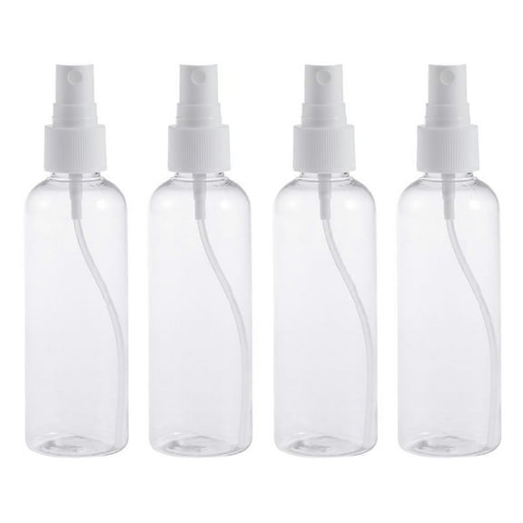 4 Pcs Plastic Spray Bottles Spray Bottle Packaging Pump Spray Bottle Fine Mist Spray Bottles Squeeze Spray Bottle