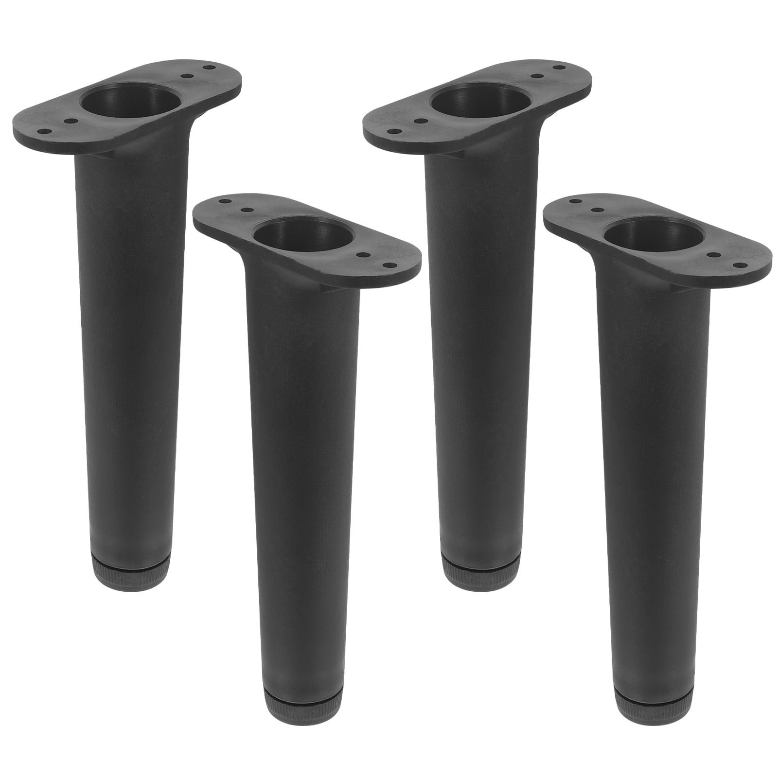 Yueyihe 4 Pcs Plastic Steel Base for Bed Height Adjustable Leg Support Frame Legs Fall to The
