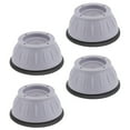 thumbnail image 1 of 4 Pcs Plastic Washers Table Leg Protectors Floor Mat Washing Machine Anti Walk Pads, 1 of 6