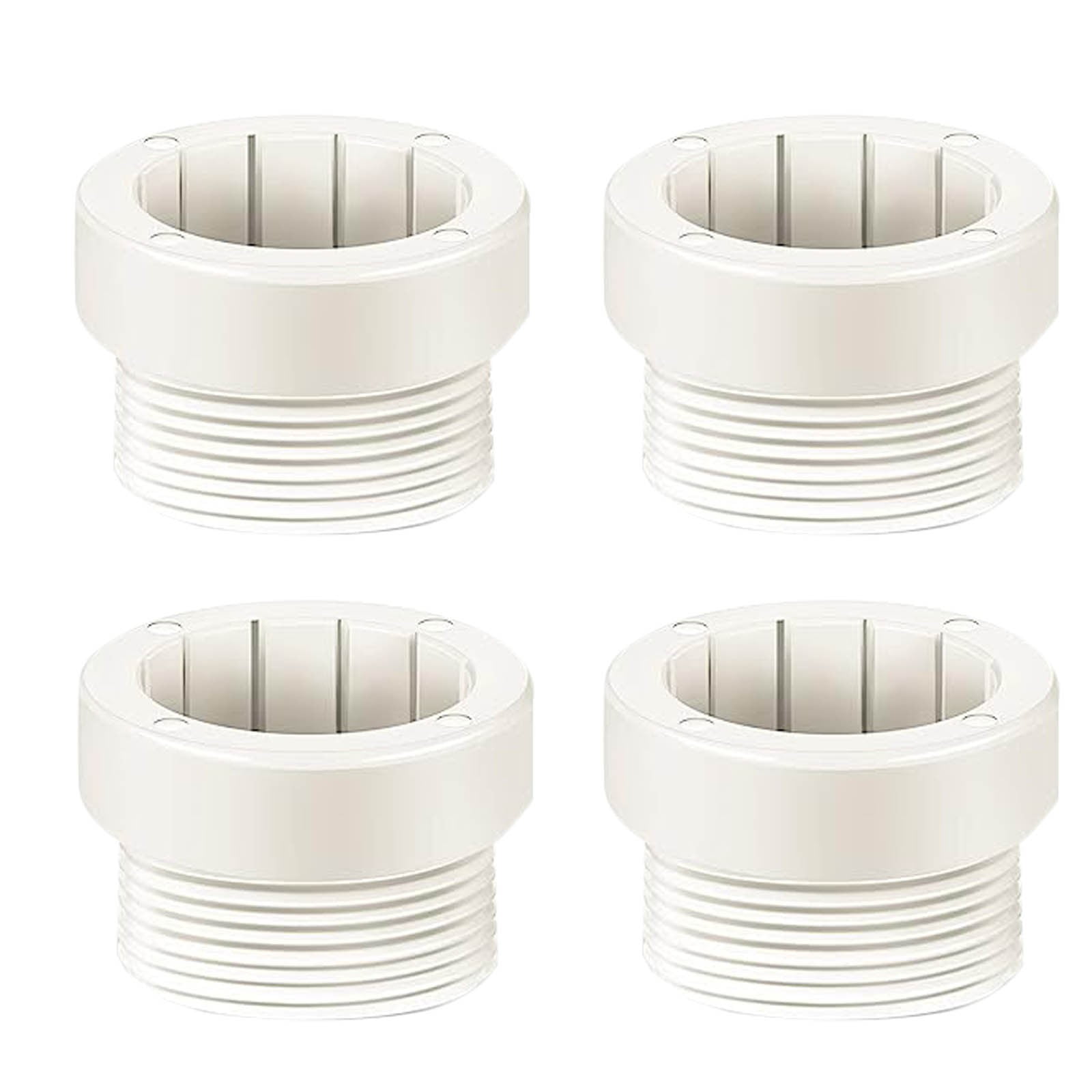 4 Pcs Pool Umbrella Stabilizer Adapter Threaded Adapter Sleeves Pool