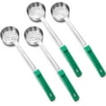 thumbnail image 1 of 4 Pcs Portion Control Serving Spoons Portion Control Spoons Ladle Scoops Food Measuring Utensils Proportion Manage Slotted and Unslotted Scoops for Weight Loss(Green,4oz), 1 of 6