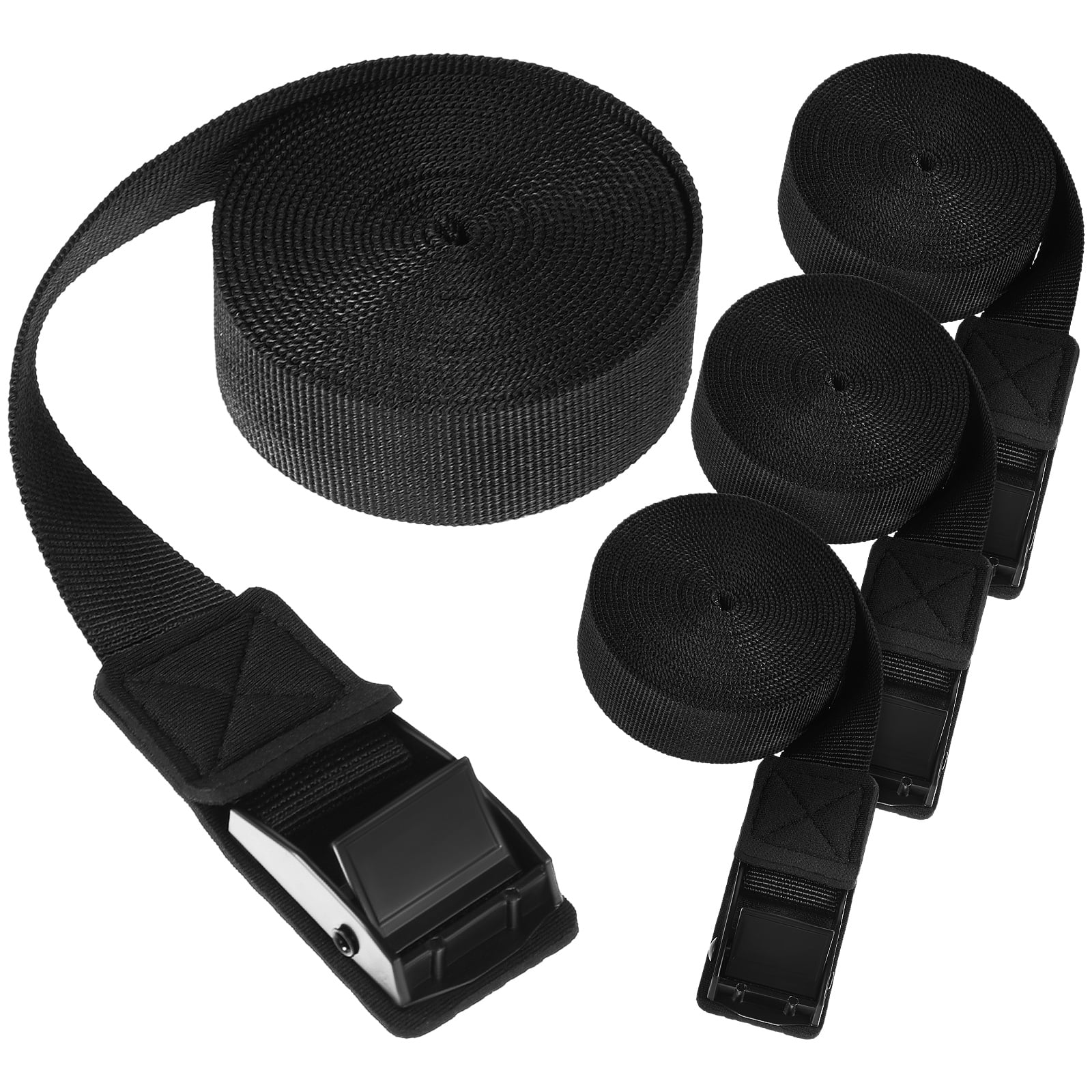 4 Pcs Practical Tie Down Straps Surfboard Canoe Straps Surf Roof Kayak