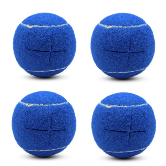 4 Pcs Precut Walker Tennis Balls for Walkers & Furniture Legs
