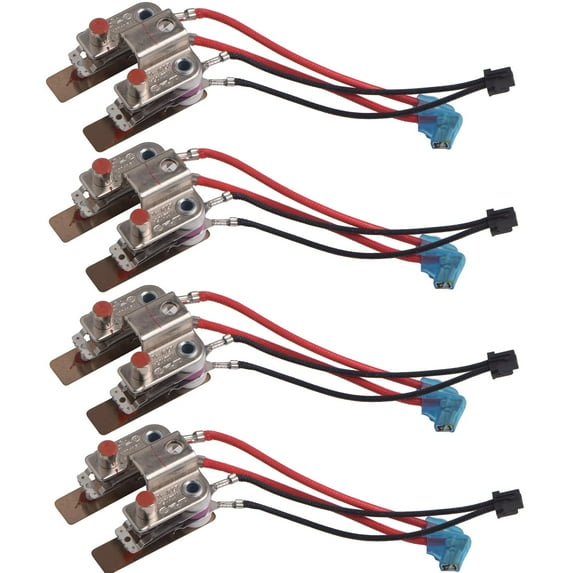 4 Pcs Pressure Cooker Pressure Sensor/Switch Replacement KSD105, KSD105A, YCD3005, YCD3008 for Instant Pot Duo, Power Cooker/Cuisinart/Power Quick Pot/Crock-Pot/Gourmia Power Cooker