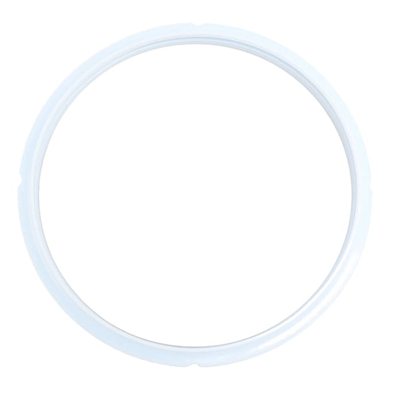 4 Pcs Pressure Cooker Sealing Rings, Universal O-Ring Replacement Kit, Center Fix Seal Ring, Float & Air Valve Gasket, 9.45 Inch Rubber Seal Accessories for Most Pressure Cooker Models,White