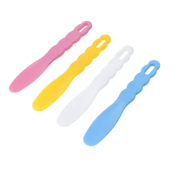 4 Pcs Professional Spatula Mixing Spatula Spatula Dental Spatula Medicine Plastic Spatula