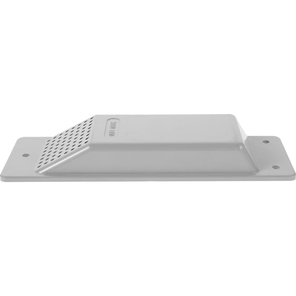 Homoyoyo Grey Plastic Vent Container with Easy Installation, 4 Pieces Storage Box Accessories