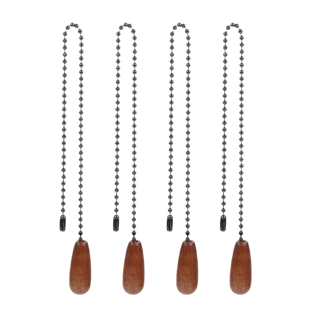 4-Pack Beaded Pull Chain Extensions for Ceiling Fans, Decorative ...