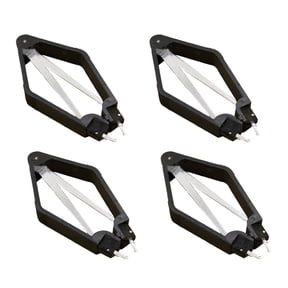ULTNICE 4Pcs IC Clip Remover Stainless Steel Tool for PCB Unplugging