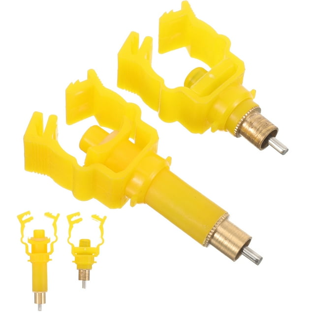 4 Pcs Rabbit Carrier Cage Waterer Nozzle for Rabbits Pig Nipples