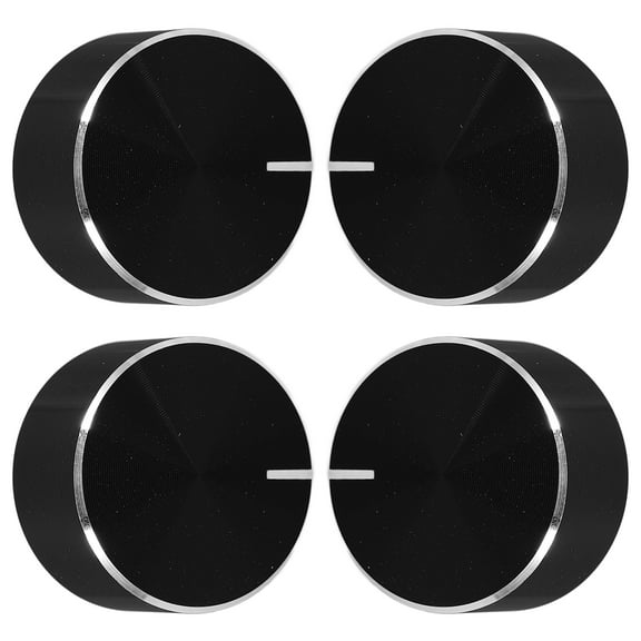 4 Pcs Radio Audio Volume Control Knobs Dial Tuner Adjustment