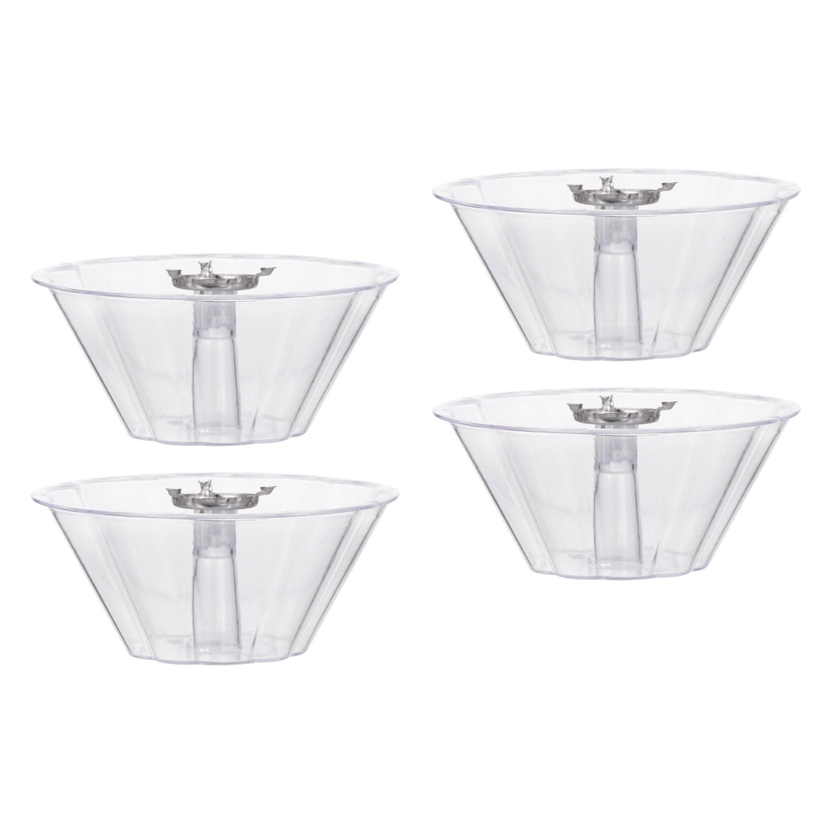 4 Pcs Range Hood Oil Cup Plastic Oil Bowl Oil Cup Range Hood