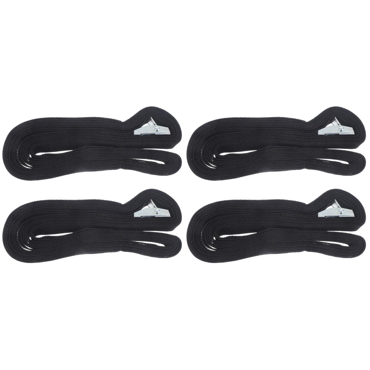 4 Pcs Ratchets Tie down Strap Long Bungee Cords Heavy Duty Outdoor ...