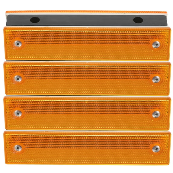 4 Pcs Road Reflectors Pavement Markers Guide Sign