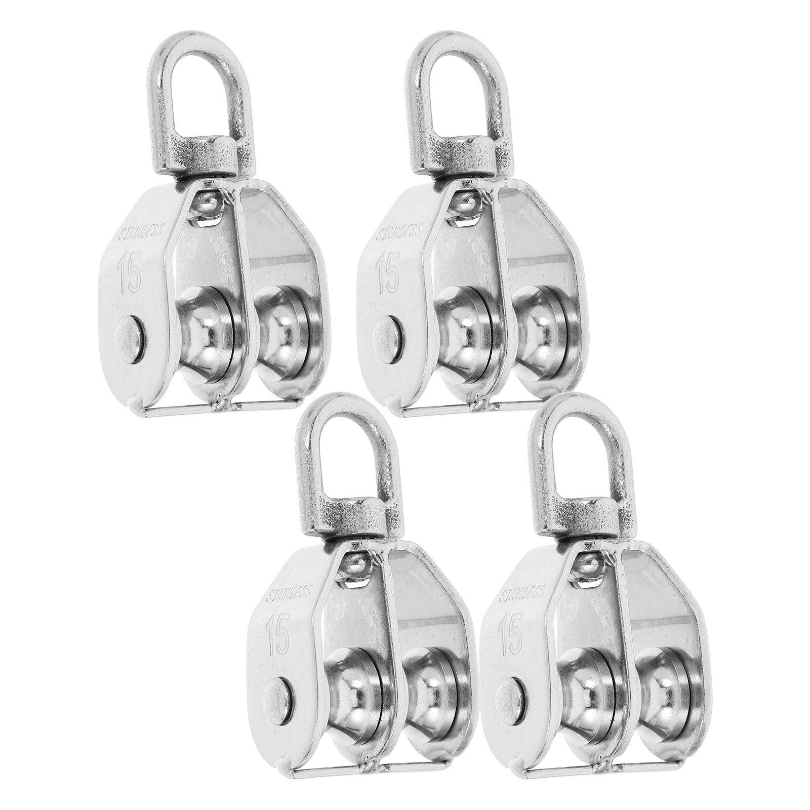 Remote Control Pulley System 4 Pcs Remote Control Machines Double Pulley Lifting Fixed - Walmart.com