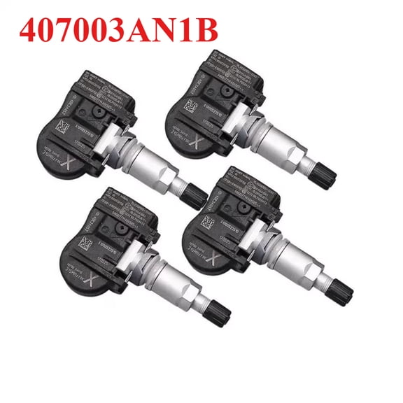 4 Pcs Replacement 315MHz TPMS Sensor for 2014–2016 Nissan Leaf. Part Numbers: 40700-3AN1B, 407003AN1B.