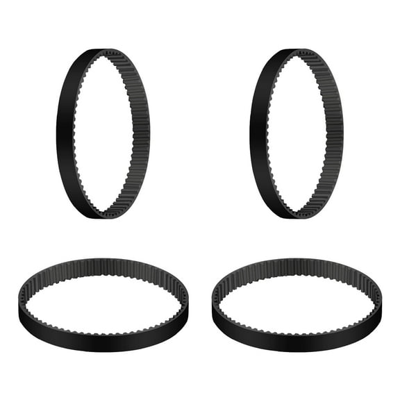 4 Pcs Replacement Belt For Bissell ReadyClean, QuickSteamer Carpet Cleaner, Geared Brush Belt Fits Models 16W5, 47B2, 40N7, 76R9, 2084, 2085, 2089, 2080, 2090 Series, Commpare to Part 2035549