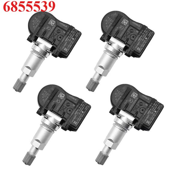 4 Pcs Replacement TPMS Sensor for BMW F20/F22/F45/F46/F30/F34/F32/F39 and Mini F56/F60/F54. Part Number: 6855539.