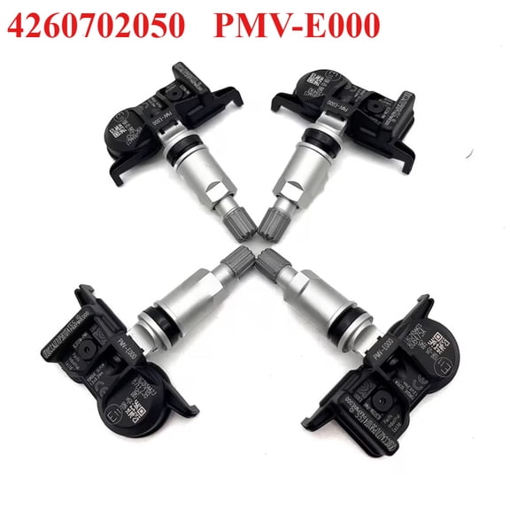 4 Pcs Replacement TPMS Sensor for Toyota Camry / Lexus. Part Numbers: 42607-02050, PMV-E000.
