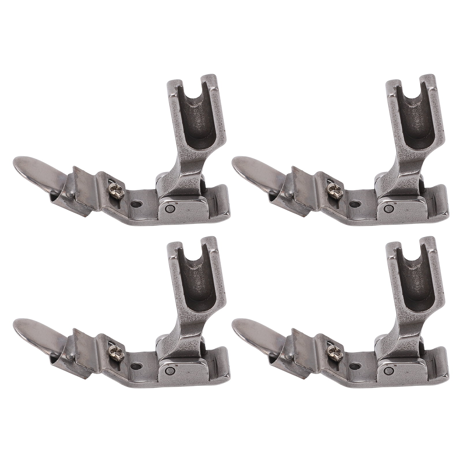 4 Pcs Rolled Hem Presser Foot Adjustment Rustproof Hemming Presser Foot