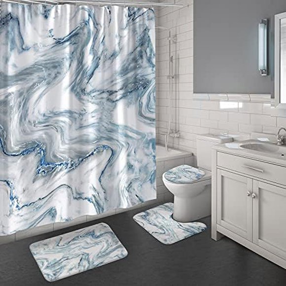 Rose Gold Bathroom Accessories Sets