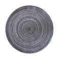 thumbnail image 1 of 4 Pcs Round Braided Placemats, 15" Woven Braided Place Mats, Rustic Table Decors, Heat Resistant Placemats, Washable Circle Table Mats, Dining Table Protectors, Hand Weave Table Linens, 1 of 6