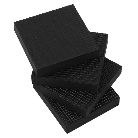 4 Pcs Rubber Shock Pad Mat for Machine Anti Vibration Pads for Washing Machine Chair Leg Floor Protectors