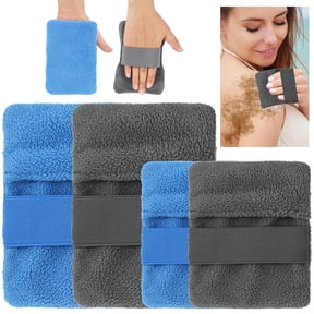 4 Pcs Sand Remover for Beach, Soft Sand Wipe Off Mitts Sands Remover Removal Off Bags for Beach Vacation Camping Volleyball Sandboxes Essentials Adults