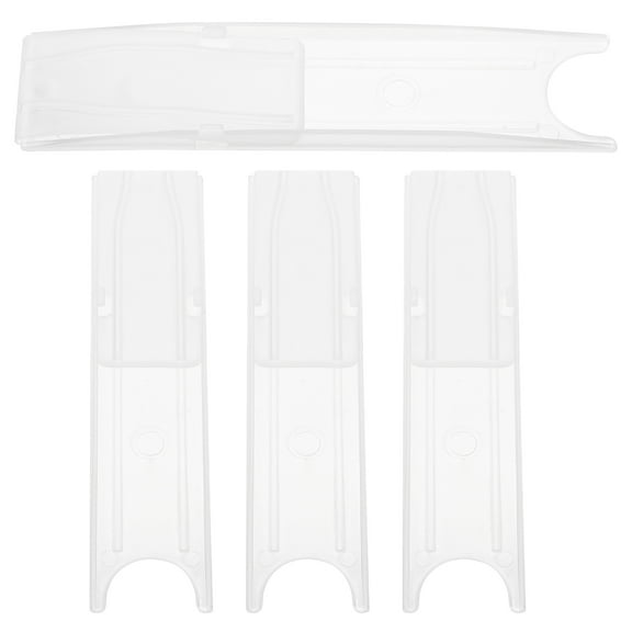 4 Pcs Saxophone Reed Box Storage Holder Clarinet Accessories Plastic Containers