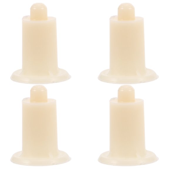 Set of 4 White Adjustable Feet for Electronic Weighing Scales Universal Tray Leveler Kitchen Accessories