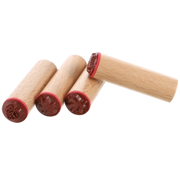 4 Pcs Scrapbook Stamp Journal Retro Photo Album Student Use