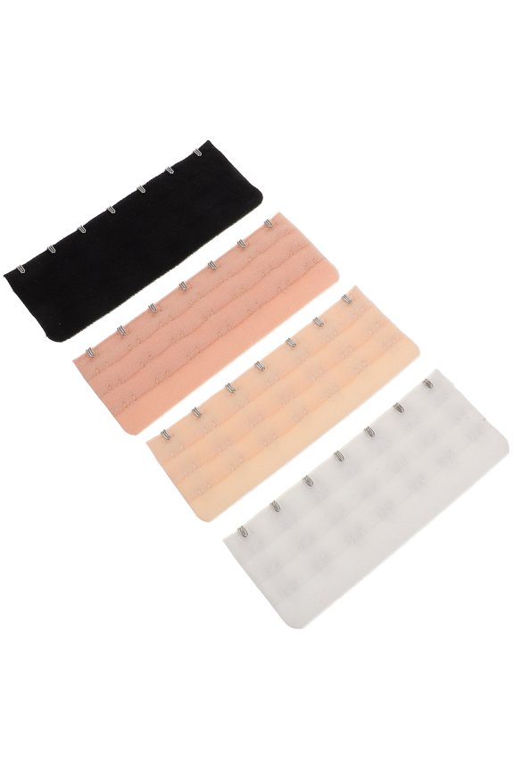 4 Pcs Seamless Seven Hooks Bra Extensions Shapewear Women's