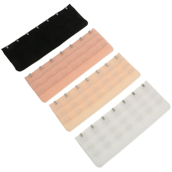 4 Pcs Seamless Seven Hooks Bra Extensions Shapewear Women's
