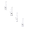 thumbnail image 1 of 4 Pcs Self Adhesive Clips,Plastic Rotatable Tapestry Sticky Springless Hanger, Towel Holder,Wall Clip,3.46 Inch Rotatable Transparent Mini Plastic Clips for Home Poster Photo Decorations,Clear, 1 of 9