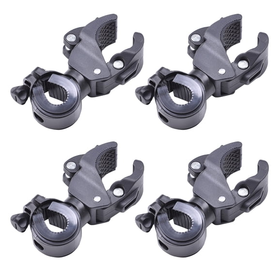 4 Pcs/Set Crutch Holders 90/360 Degree Rotation Wheelchair Holder Bicycles Holders Walking Holders
