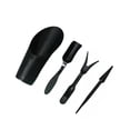 thumbnail image 1 of 4-Piece Mini Garden Tool Set for Indoor Plants & Succulents - Plastic Hand Trowel, Scoop, Fork & Dibber for Potting & Transplanting, 1 of 7