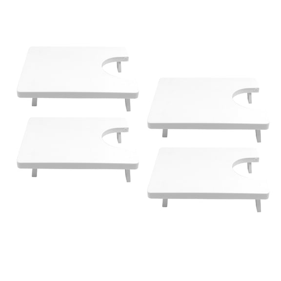 4 Pcs/Set Sewing Machine Expansion Board Plastic 201 202 Sewing Machine Extension Table Easy to Install