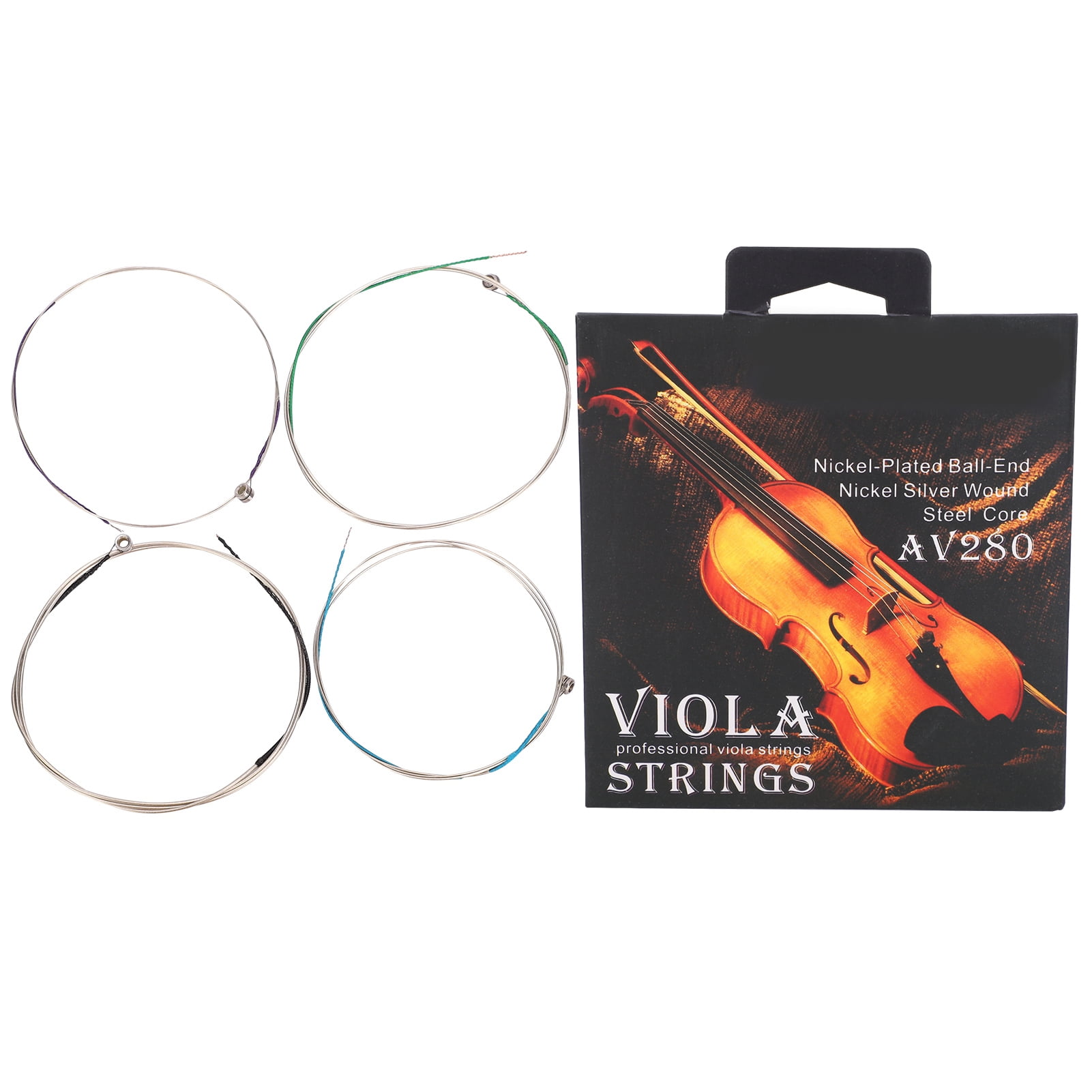 4 Pcs Set Universal Full Professional Viola Strings E A D G for 14