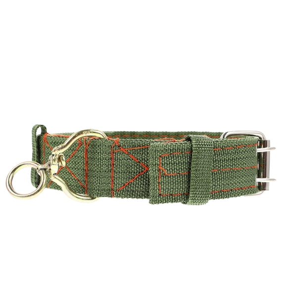 OATIPHO  Livestock Collar, Dark Green, Explosion-Proof Buckle, Sheep Feeding Accessory