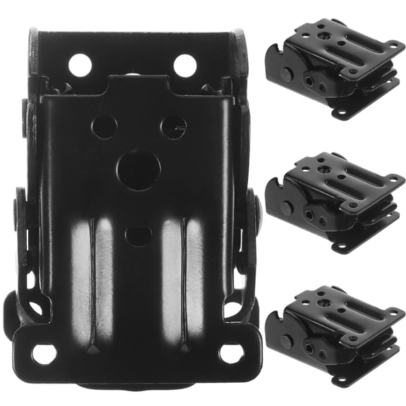 4 Pcs Shelf Brackets Furniture Hardware Hinges Foldable Support Folding Computer Desk Leg